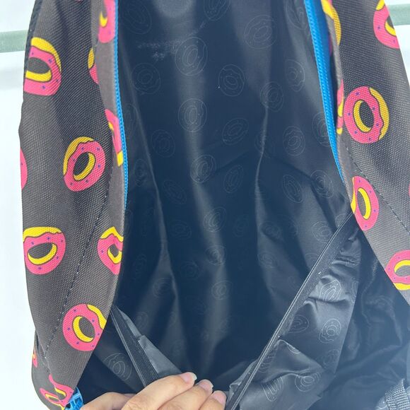 OFWGKTA Odd Future Donut 3 Compartment  Backpack Black Blue Pink School Bag - Picture 6 of 11